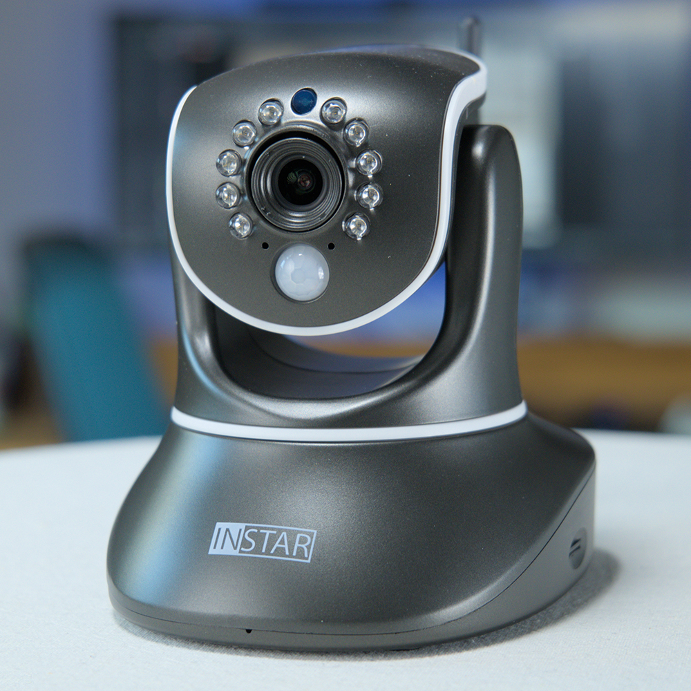INSTAR IN-8415 2K+ LAN/PoE/WLAN Surveillance Camera with KI (AI) - Controllable IP Camera - WPA3-2.4 and WiFi 5 GHz - Indoor Use - PIR - PTZ - HomeKit - MQTT