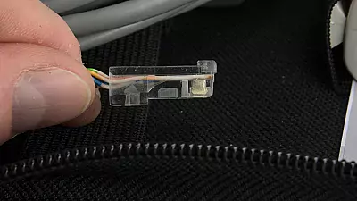 Gecrimptes Netzwerkkabel
