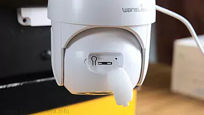 Wansview W9 Überwachungskamera mit SD-Slot