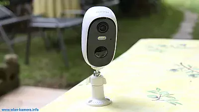 COOAU ZS-GQ1 Überwachungskamera mit Halterung
