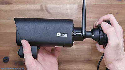 INSTAR 9408-K2+ - Mit WLAN-Antenne