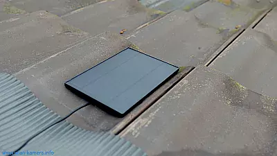 Solarzelle auf einem Hausdach