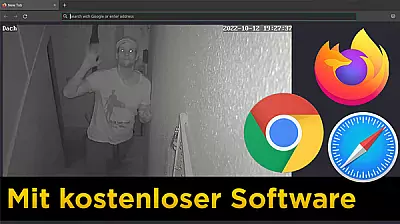 RTSP-Stream in eine Webseite einbinden