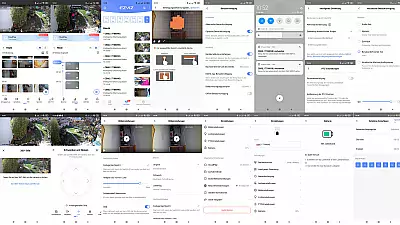 EZVIZ CB8 App-Übersicht