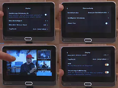 EZVIZ CP4 Monitorfunktionen
