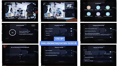 EZVIZ HP7 - Monitor Funktionsübersicht