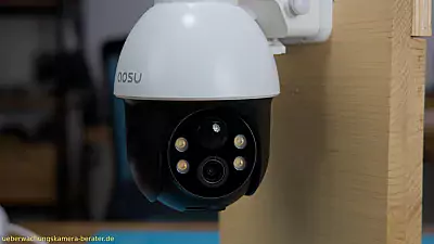 AOSU Solar Überwachungskamera mit Licht