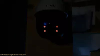 AOSU Solar Überwachungskamera - IR-LEDs