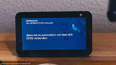 Alexa erkennt die EZVIZ C8c 3K