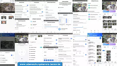 Die Funktionen der App in der Übersicht - EZVIZ C8C 3K
