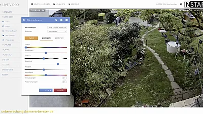 INSTAR 9808 4K - Bildeinstellung WDR