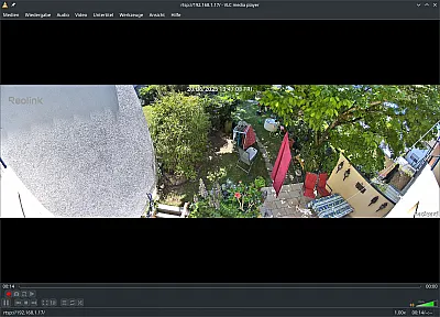 Reolink Elite Floodlight - RTSP in VLC