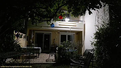 Reolink Floodlight: Flutlicht in der Praxis bei Nacht