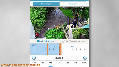 Genbolt GB216 4G Überwachungskamera - Aufnahmeverwaltung