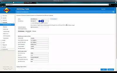 Geräteliste der Fritzbox Details
