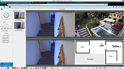 Live-Video Oberfläche
