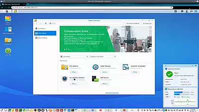 Disk Station Manager Oberfläche
