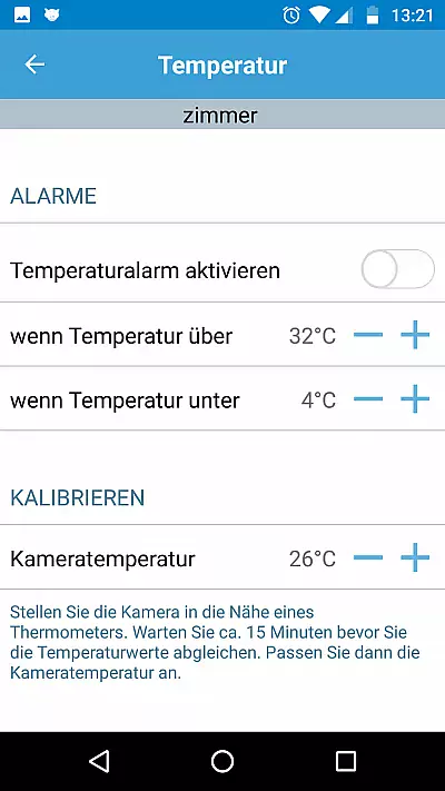 Temperaturalarm