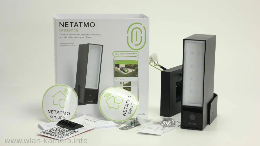 Netatmo Presence Lieferumfang