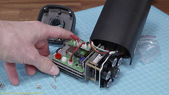 INSTAR 9808 4K - Das Innere der Kamera