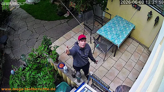 Genbolt GB216 4G Überwachungskamera - Testbild